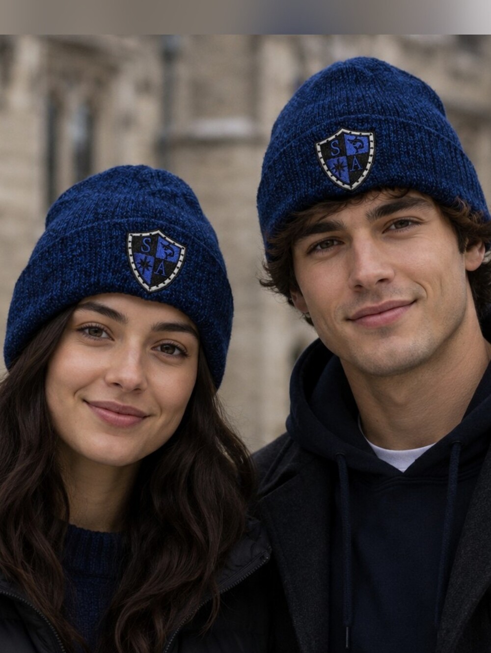 Salt Armour Unisex Blue Beanie